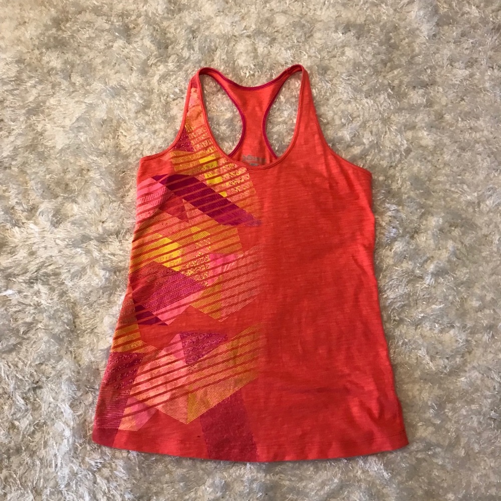 Orange Sport Tank Top